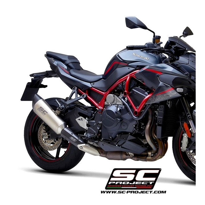 Silencieux SC Project SC1-R Titane Kawasaki Z H2 (2020-2024) | Réf. K36A-91T