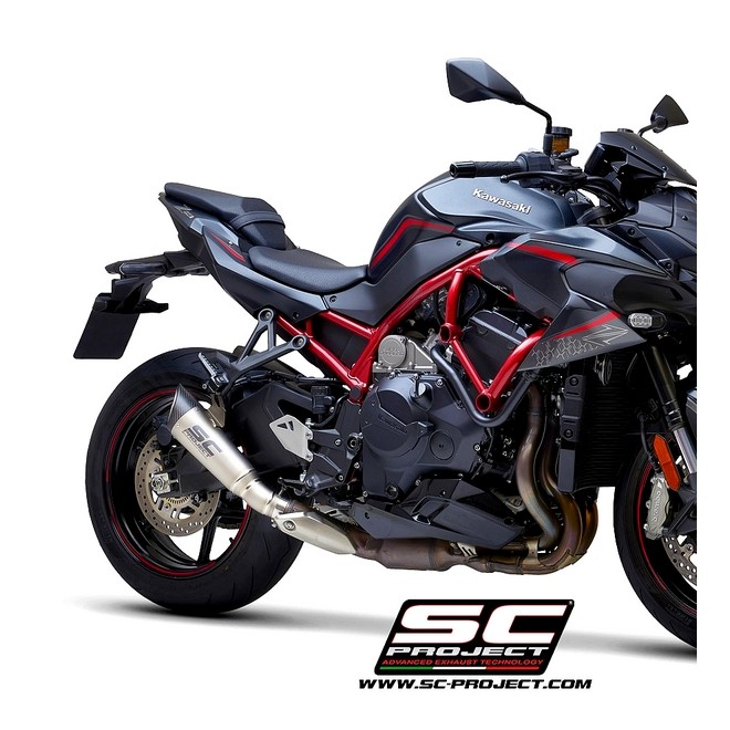 Silencieux SC Project S1 Titane Kawasaki Z H2 (2020-2024) | Réf. K36A-T41T