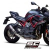 Silencieux SC Project CR-T Carbone Kawasaki Z H2 (2020-2024) | Réf. K36A-T36C