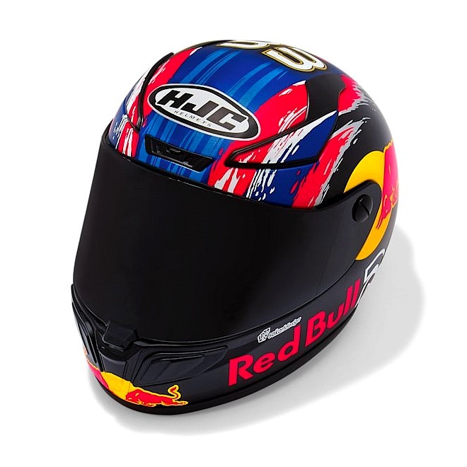 Casque HJC RPHA 01R MINI Brad Binder Red Bull Replica (collector) | Moto Shop 35