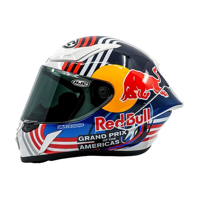 Casque HJC RPHA 01R MINI Red Bull Austin GP (collector) | Moto Shop 35
