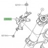 Patte inférieure optique de phare Kawasaki 230621412