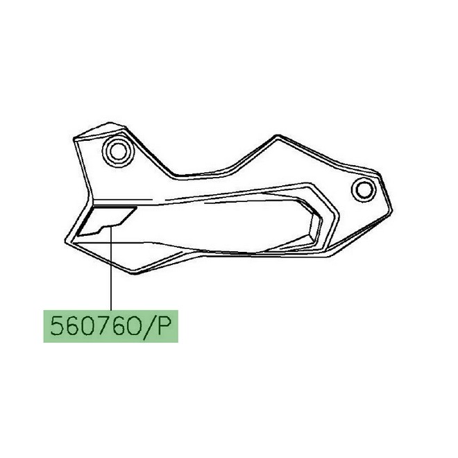 Autocollant sabot moteur Kawasaki Z900 (2022) | Moto Shop 35
