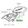 Autocollant décoratif arrière habillage de réservoir Kawasaki Z900 (2022) | Moto Shop 35