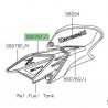 Autocollant décoratif supérieur habillage de réservoir Kawasaki Z900 (2022-2024)