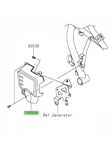 Protection régulateur de tension Kawasaki Z650RS (2022-2023)