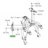 Habillage de cadre Kawasaki Z650RS (2022-2024)