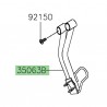 Platine repose-pieds arrière Kawasaki Z650RS (2022-2024)