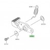 Pédale de frein arrière Kawasaki Z650RS (2022-2026) | Réf. 430010781