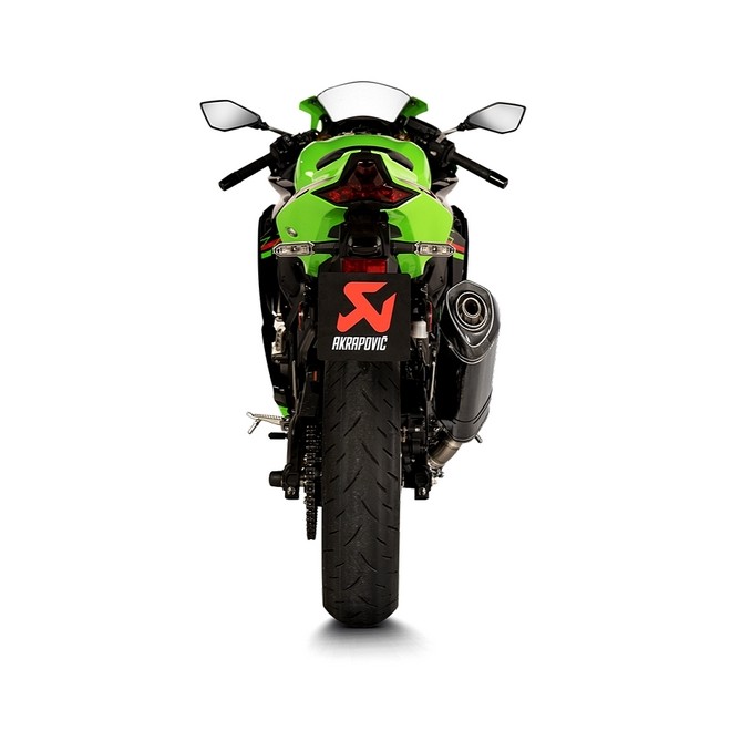 Silencieux Akrapovic carbone Kawasaki Ninja ZX-4R (RR) (2024-2025) | Réf. 258EXP0119