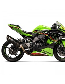 Silencieux Akrapovic carbone Kawasaki Ninja ZX-4R (RR) (2024) | Réf. 258EXP0119