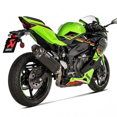 Silencieux Akrapovic carbone Kawasaki Ninja ZX-4R (RR) (2024-2025) | Réf. 258EXP0119