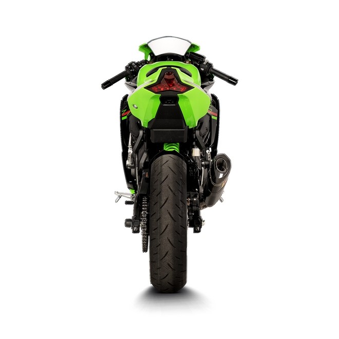 Ligne complète Akrapovic carbone Kawasaki Ninja ZX-4R (RR) (2024-2025) | Réf. 258EXR0084