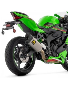 Ligne complète Inox Arrow Pista Titane Kawasaki Ninja ZX-4R (RR) (2024-2025) | Réf. 71233PTZ