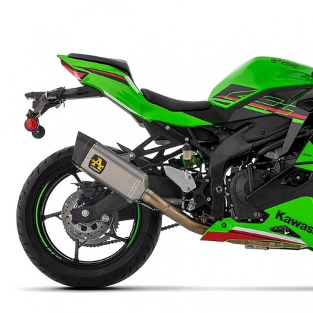 Ligne complète Titane Arrow Pista Titane Kawasaki Ninja ZX-4R (RR) (2024) | Réf. 71234PTZ