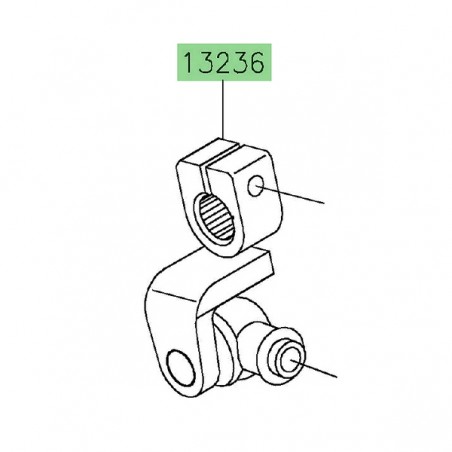 Biellette sélecteur de vitesse Kawasaki Versys 650 (2007-2024) | Réf. 132360137