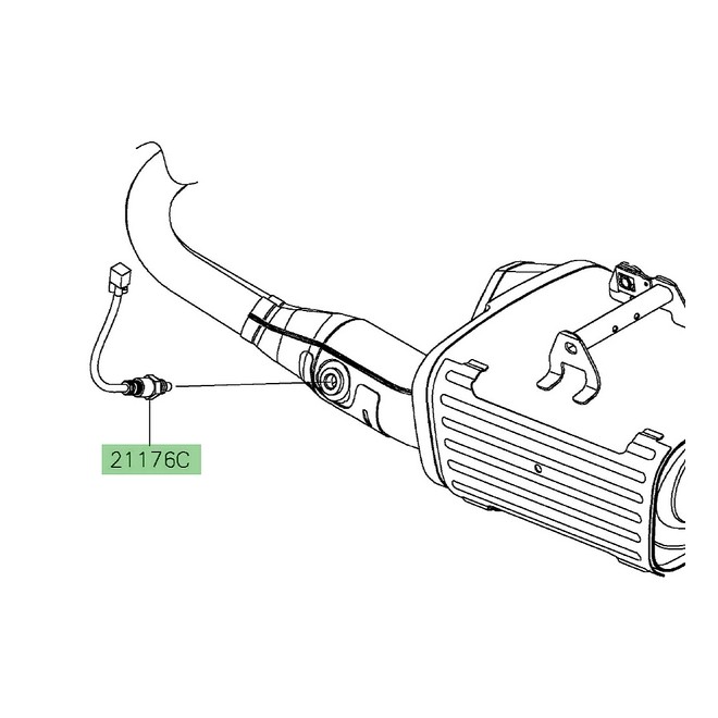 Sonde Lambda Kawasaki 211760969 | Moto Shop 35