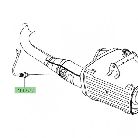 Sonde Lambda Kawasaki 211760969 | Moto Shop 35