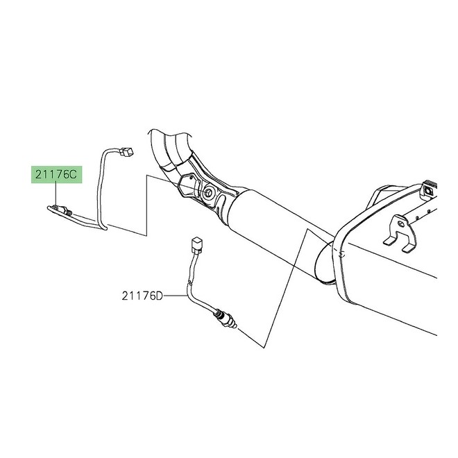 Sonde Lambda Kawasaki 211760969 | Moto Shop 35