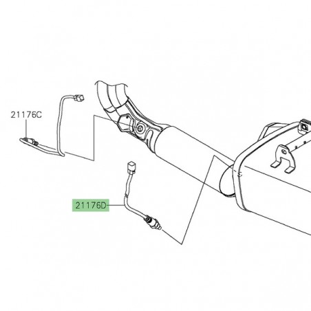 Sonde Lambda Kawasaki 211761165 | Moto Shop 35