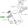 Repose-pieds arrière Kawasaki Versys 650 (2022-2024)