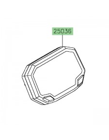 Bloc compteur TFT Kawasaki 250360081 | Moto Shop 35