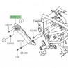 Habillage sous selle Kawasaki Versys 650 (2022-2024)