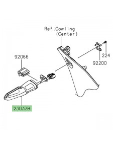 Clignotant avant à Leds Kawasaki Versys 650 (2022-2024)