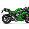 Échappement Akrapovic titane noir Kawasaki Ninja H2 SX (2018-2020) | Réf. S-K10SO21-HRAABL