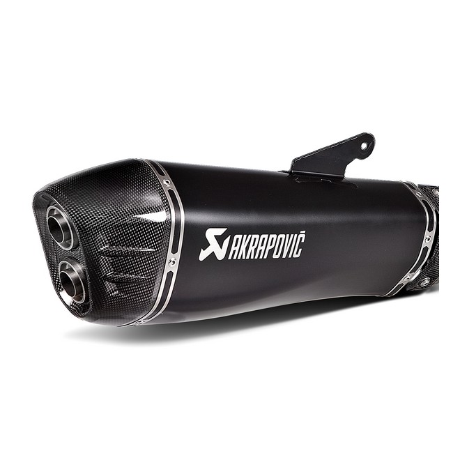 Échappement Akrapovic titane noir Kawasaki Ninja H2 SX (2018-2020) | Réf. S-K10SO21-HRAABL