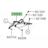 Casquette de compteur droite Kawasaki Versys 650 (2022-2024)