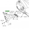 Écope de radiateur Kawasaki Versys 650 (2022-2024)