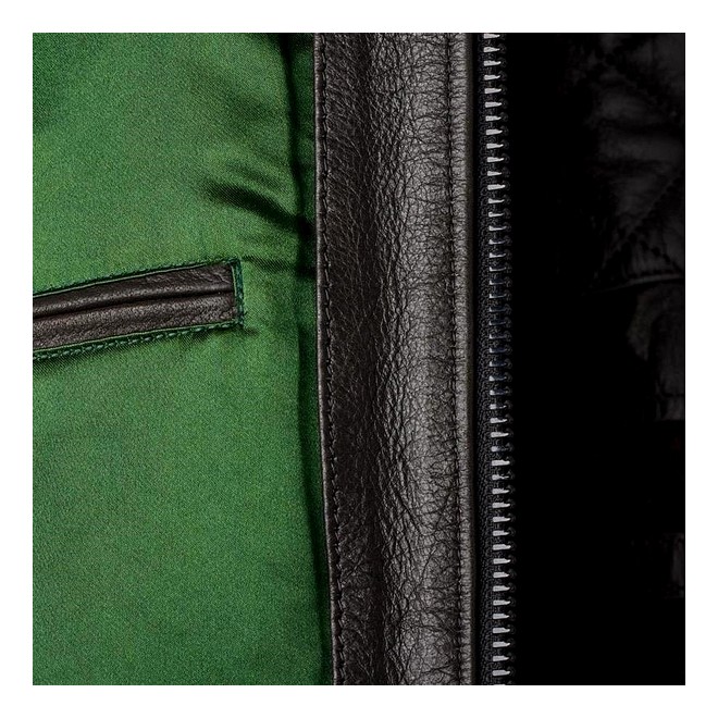 Blouson cuir Kawasaki Oxford | Moto Shop 35