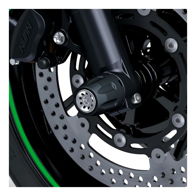 Roulettes de protection d'axe de roue avant Kawasaki 99994154254N | Moto Shop 35