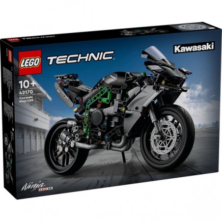 Lego Technic 42170 Kawasaki Ninja H2R | Moto Shop 35