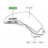 Autocollant "Kawasaki" réservoir Kawasaki Ninja 1000SX (2020-2024)