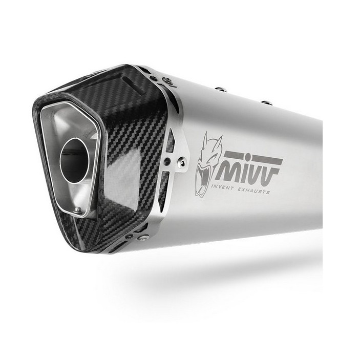 Silencieux MIVV Delta Race Inox Kawasaki Ninja 1000SX (2020-2024) | Réf. K.054.LDRX