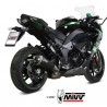 Silencieux MIVV Delta Race Inox noir Kawasaki Ninja 1000SX (2020-2024)