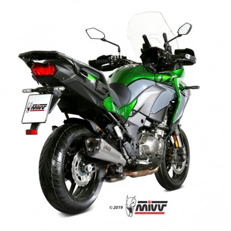 Silencieux MIVV Delta Race Inox Kawasaki Versys 1000 (2019-2024) | Réf. K.049.LDRX