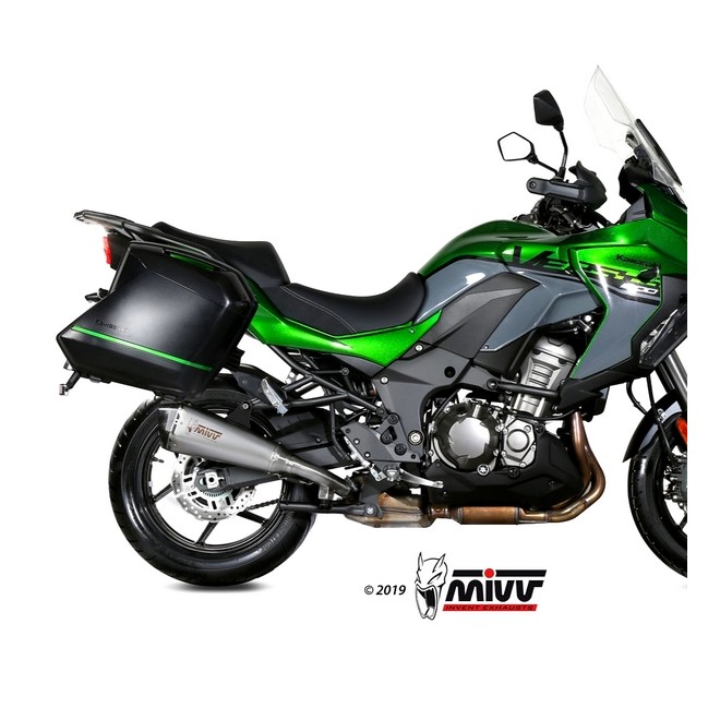 Silencieux MIVV Delta Race Inox Kawasaki Versys 1000 (2019-2024) | Réf. K.049.LDRX