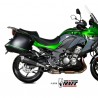 Silencieux MIVV Delta Race Inox noir Kawasaki Versys 1000 (2019-2024) | Réf. K.049.LDRB