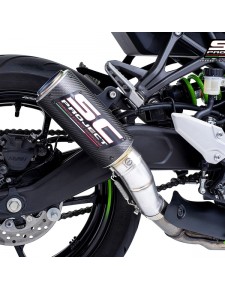 Silencieux SC Project CR-T Carbone Kawasaki Ninja ZX-4R (RR) (2024) | Moto Shop 35