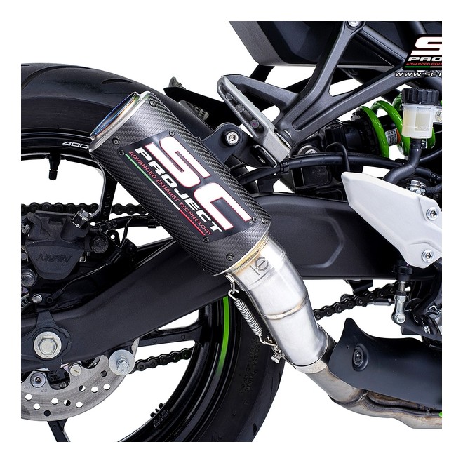 Silencieux SC Project CR-T Carbone Kawasaki Ninja ZX-4R (RR) (2024-2026) | Moto Shop 35