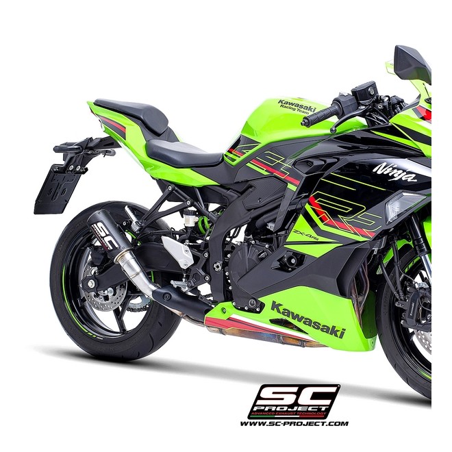 Silencieux SC Project CR-T Carbone Kawasaki Ninja ZX-4R (RR) (2024-2025) | Moto Shop 35