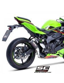 Silencieux SC Project CR-T Carbone Kawasaki Ninja ZX-4R (RR) (2024) | Moto Shop 35