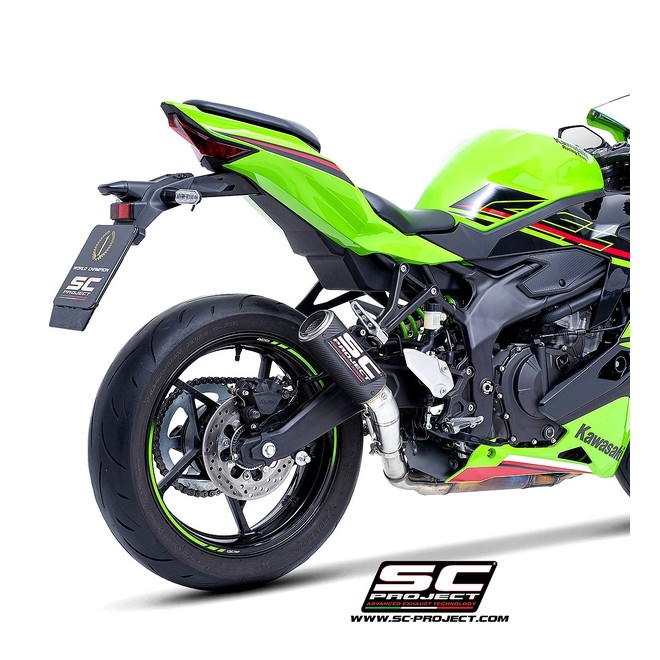 Silencieux SC Project CR-T Carbone Kawasaki Ninja ZX-4R (RR) (2024-2026) | Moto Shop 35