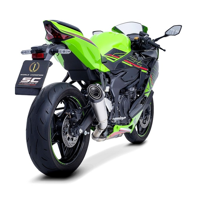 Silencieux SC Project S1 Titane Kawasaki Ninja ZX-4R (RR) (2024-2026) | Réf. K42A-41T