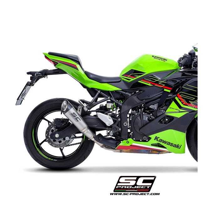 Silencieux SC Project S1 Titane Kawasaki Ninja ZX-4R (RR) (2024-2026) | Réf. K42A-41T