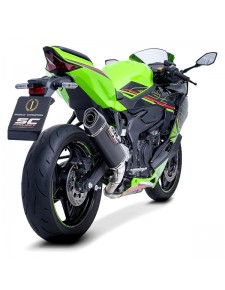 Silencieux SC Project SC1-S Carbone Kawasaki Ninja ZX-4R (RR) (2024-2025) | Réf. K42A-125C