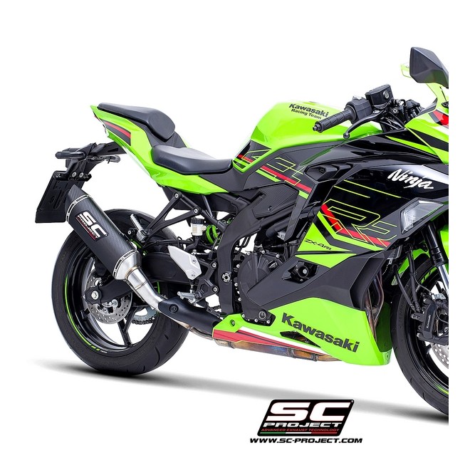Silencieux SC Project SC1-S Carbone Kawasaki Ninja ZX-4R (RR) (2024-2025) | Réf. K42A-125C